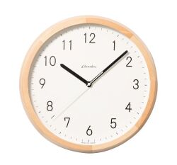 BRUNCH CLOCK シャンブル掛け時計 電波時計 ビーチウッド　掛け時計　CHAMBRE  掛け時計　CH-056BC