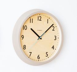 DROP CLOCK シャンブル掛け時計 電波時計 ウォームグレイ　北欧　掛け時計 　CHAMBRE掛け時計　 CH-039WG