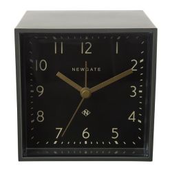 NEW GATEニューゲート　アラームクロック　Cubic Alarm Clock - Gravity Grey - Black Dial　CUBI408GGY