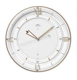 セイコーエンブレム　掛け時計　SEIKO電波時計　HS556W