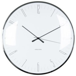 Karlsson　カールソン　掛け時計　φ４０ｃｍ　Dragonfly　WallClock　ドームクロック　壁掛け時計　KA5754WH【送料無料】