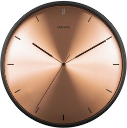 Karlsson　カールソン　掛け時計　φ４０ｃｍ　WallClock　　壁掛け時計 銅　KA5864CO ギフト　贈り物　お洒落　モダン　スタイリッシュ
