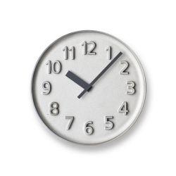 Lemnos　レムノス掛け時計　 KK15-08AL  アルミニウム　Founder Clock　アルミ