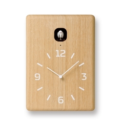 鳩時計　可愛い巣箱のクロックです！Lemnos　レムノス　カッコー掛け時計 cucu LC10-16NT