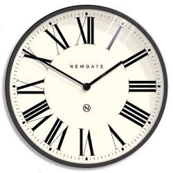NEW GATE ニューゲート掛け時計 MUSIC HALL Extra Large Roman Numeral Wall Clock Grey 60cm  NUMXMHALL285BGY　ニューゲート時計【送料無料】
