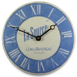 アンティーク調でお洒落！ロジャーラッセル掛け時計　RogerLascelles掛け時計'LA SOURCE' FRENCH WALL CLOCK 壁掛け時計　PUB-SOURCE