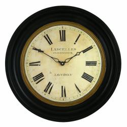 ロジャーラッセルRogerLascelles社製TRADITIONALLY FRAMED LASCELLES DIAL CLOCK - 50cm　大型掛け時計　RWB-LASC