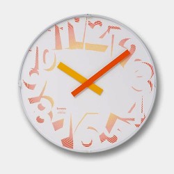 斬新な文字盤が注目です！Lemnos　レムノス　掛け時計 SPREAD　CLOCK BRIGHT SPL08-12　φ320