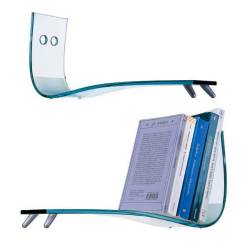 イタリアンデザインが素敵なクリスタルブックシェルフ