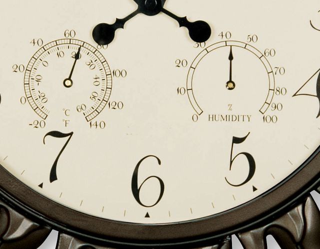 ハワード・ミラーHoward Miller社製 屋内・屋外掛け時計 Sunburst2 625