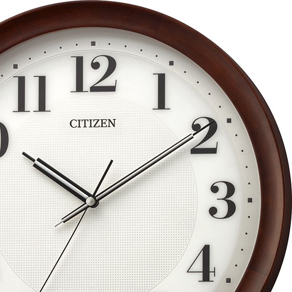 シチズン時計 電波掛け時計 8MY554-006 木製フレーム CITIZEN掛け時計