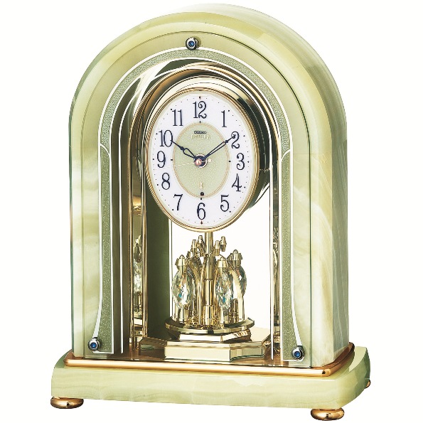 セイコー置時計エンブレム SEIKO電波置き時計 HW575M/時計