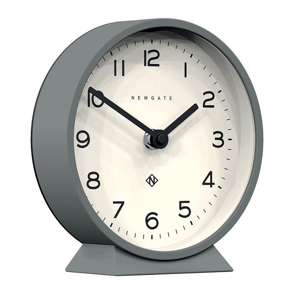 NEW GATE ニューゲート デスククロック 置時計 M Mantel Clock Posh Grey MMCDCPG/時計 掛け時計