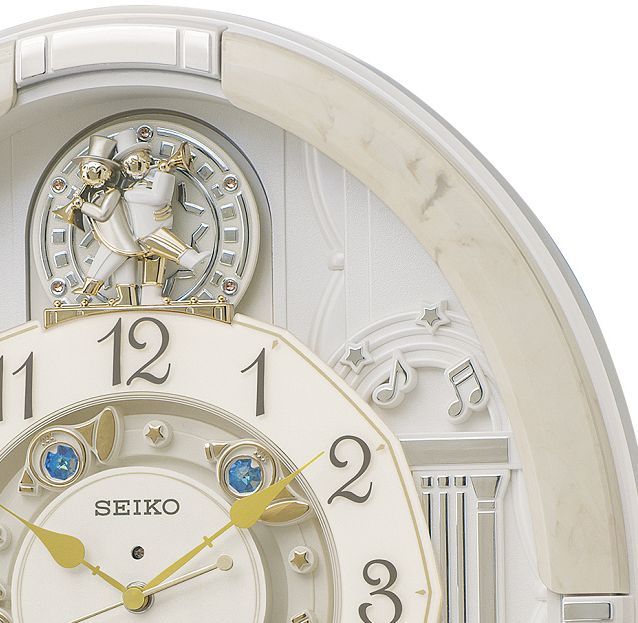 SEIKO 　掛時計　RE576A　からくり時計　未使用 SEIKO（セイコー） 掛け時計 壁掛け からくり時計 RE576A 電波時計