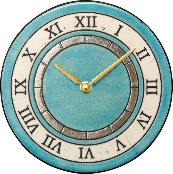 アントニオ・ザッカレラ Antonio Zaccarella 陶器置き掛け兼用時計