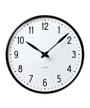 アルネ・ヤコブセン掛け時計 ARNE JACOBSEN Wall Clock STATION 290mm 　43643