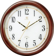 象嵌細工が美しい！ハイグレード RHG-M107 インタルシア掛け時計