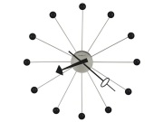 レトロ調でお洒落なボールクロク！ハワード・ミラーHoward Miller社製掛け時計　Ball Clock2  625-527