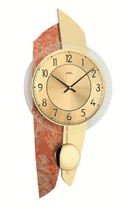 こ*け様 ＡＭＳアームス振り子時計 ドイツ製　機械式 アンティーク 掛け時計 ボ クラシカルな機械式が魅力！ アームスAMS機械式振り子時計 617-1/時計