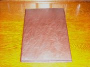 レザーノートカバー＆ノート　A4　ダークブラウン