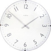 シンプルでスタイリッシュ！　　INHOUSE社(インハウス）ドームクロック掛け時計  NW30WA 　ホワイトΦ４０ｃｍ