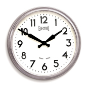 NEW GATEニューゲート掛け時計 Giant Electric クローム AWN14C/時計