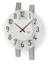 AMS9202  斬新デザインが光ります！　ＡＭＳ　アームス掛け時計　