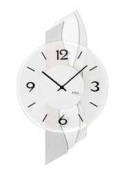 AMS掛け時計　ＡＭＳ壁掛け時計　アームス壁掛け時計　AMS9670　アルミニウム【送料無料】