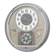 アミュージングクロック　ウエーブシンフォニー　AM401S　セイコー掛け時計　SEIKO時計　名入れ　文字入れ