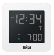 【日本正規代理店品】　ブラウンBRAUNグローバル電波アラームクロック　　BNC009WH-RC