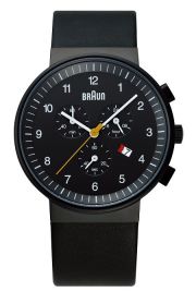 【日本正規代理店品】　ブラウンBRAUNリストウォッチ　 腕時計　クロノグラフ　　BN0035BKBKG