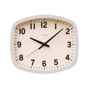 R-SQUARE CLOCK シャンブル掛け時計　 電波時計　CHAMBRE掛け時計　 CH-028GYR 　グレイ