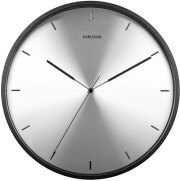 Karlsson　カールソン　掛け時計　φ４０ｃｍ　WallClock　　壁掛け時計 シルバー　KA5864SI ギフト　贈り物　お洒落　モダン　スタイリッシュ
