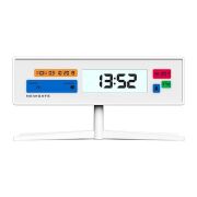 ニューゲート置時計　NEW GATE　ニューゲート目覚まし時計　アラームクロック　スーパージーニアス　LCD-SUPER2　ムーンフェイズ　モダン