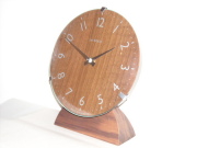 デザイン クロック おしゃれ 置き時計 デュアルクロックINHOUSE ZEBRANO TIME TZ42ZV/時計 置き時計