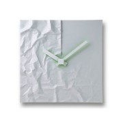 斬新なデザインがお洒落！Lemnos　レムノス　掛け時計 CRINKLE　CLOCK　MKL08-23B