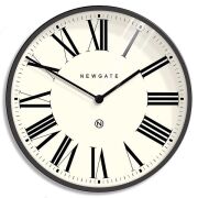 NEW GATE ニューゲート掛け時計 MUSIC HALL Extra Large Roman Numeral Wall Clock Grey 60cm  NUMXMHALL285BGY　ニューゲート時計【送料無料】