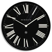 NEW GATE ニューゲート掛け時計 MUSIC HALL Extra Large Roman Numeral Wall Clock Black 60cm  NUMXMHALL84CK　ニューゲート時計【送料無料】