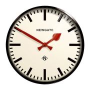 レトロなunderground station clock　NEW GATEニューゲート 掛け時計　Putney Wall Clock ブラックPUT390K