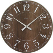 ウォルナットの温かみを感じる掛け時計　INHOUSE(インハウス）　ステーションNW6WK
