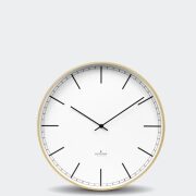 ホイヘンス HUYGENS CLOCK オランダ　インデックス掛け時計 35cm Wood Wall Clock WOOD-INDEX35 　壁掛け時計【送料無料】
