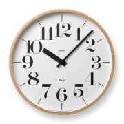 Lemnos　レムノス　掛け時計 Riki　CLOCK　WR-0401L　φ365