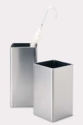 シンプルで機能性が高いステンレス製ゴミ箱ANGOLO ZACK 50477