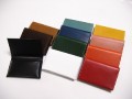 シンプルで高級感あるレザー名刺入れシンプル　イタリアンレザー