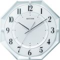 シンプルでスタイリッシュな掛け時計　フィットウェーブクール552 　掛け時計　リズム時計　壁掛け時計 8MY552SR03　八角形