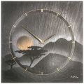 絵画の様な掛け時計！　ＡＭS壁掛け時計　アームス掛け時計　AMS9514