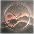 絵画の様な掛け時計！　ＡＭS壁掛け時計　アームス掛け時計　AMS9515