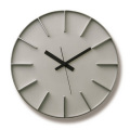 Lemnos　レムノス　掛け時計 EDGE　CLOCK　アルミニム　AZ-0115AL