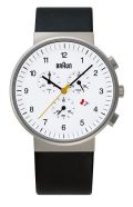 【日本正規代理店品】　ブラウンBRAUNリストウォッチ　 腕時計　クロノグラフ　　BNH0035WHBKG