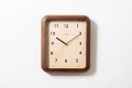 スタイリッシュでお洒落なBOOK CLOCK  掛け時計 シャンブル掛け時計  ウォルナット　掛け時計 　CHAMBRE掛け時計　 CH-074WN